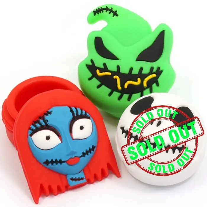 CONTENITORE IN SILICONE HALLOWEEN 15 ml