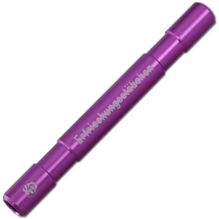 SNORTER ERFRISCHUNGSSTÄBCHEN IN ALLUMINIO VIOLA L 90mm Ø 8/6mm KD