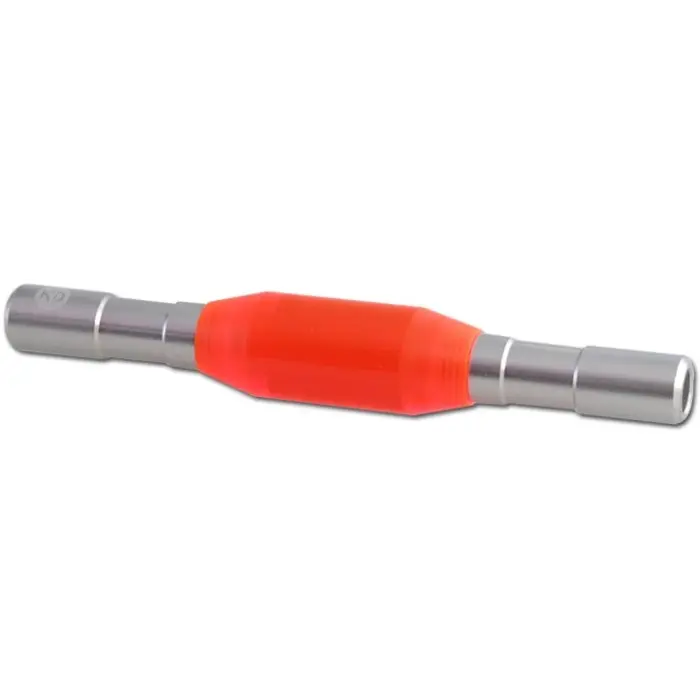 SNORTER IN ALLUMINIO/ACRILICO 3 PARTI ROSSO KD