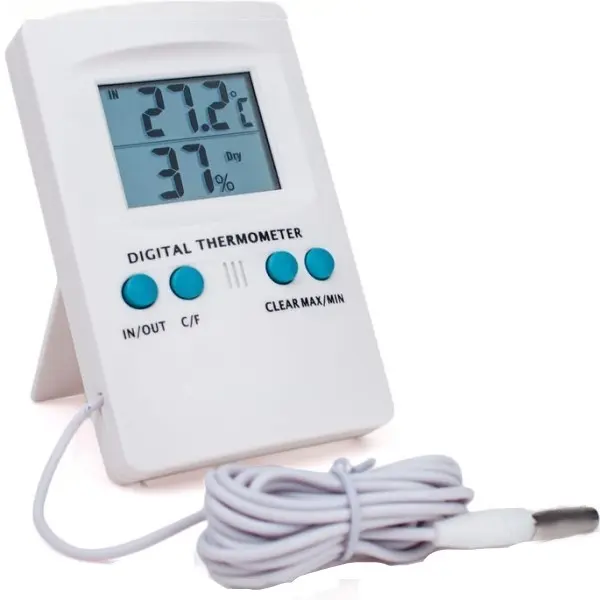 TERMOIGROMETRO DIGITALE CON SONDA VANGUARD HYDROPONICS