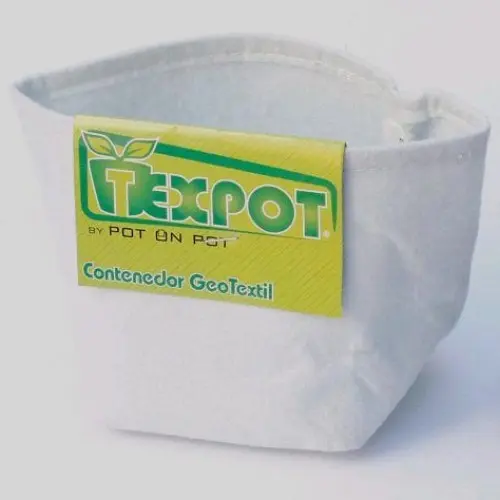 VASO IN TESSUTO BIANCO 10L TEXPOT