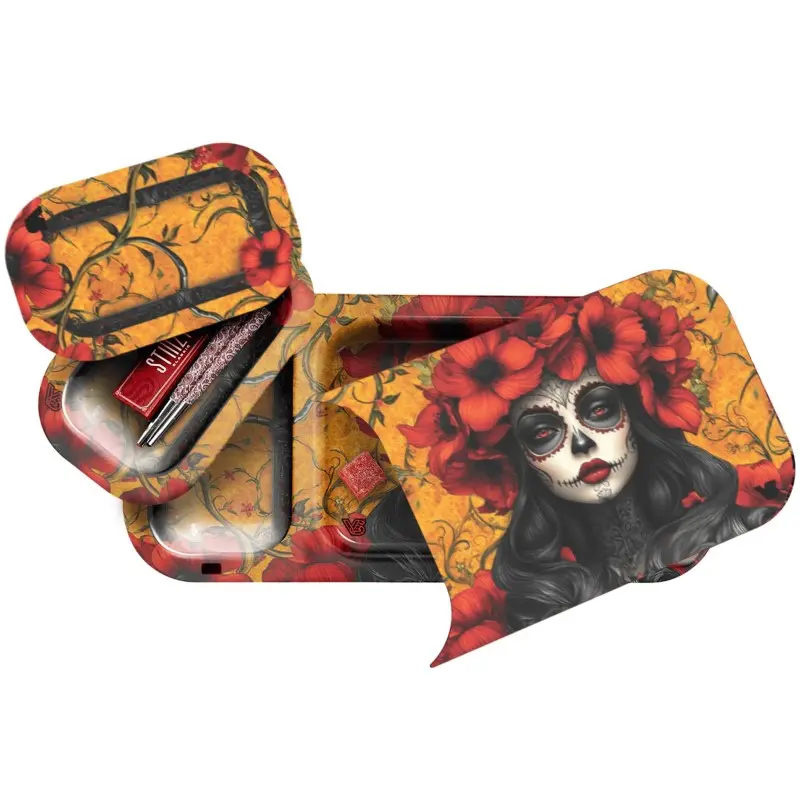 VASSOIO DOPPIO DUOTRAY CALAVERA V-SYNDICATE